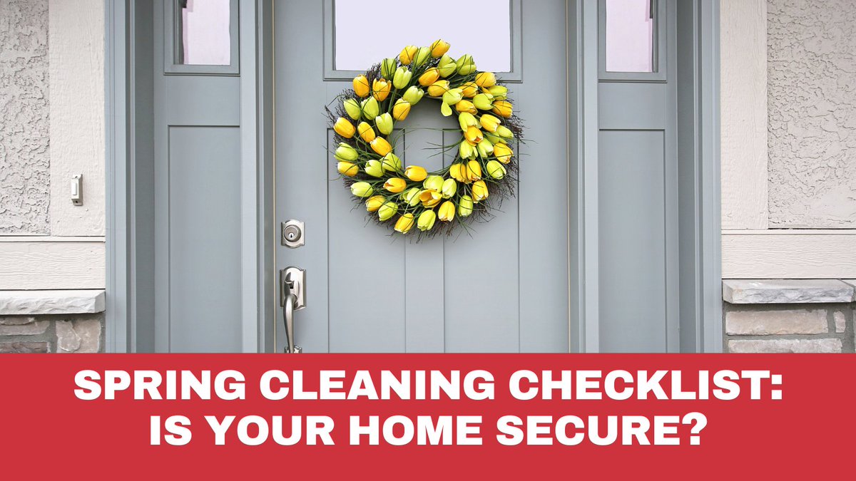 Spring cleaning isn't exactly the most thrilling activity, but dealing with a security emergency is even worse. That's why our latest blog post sets out a comprehensive checklist to ensure your home security is well-maintained: securityonealarm.com/spring-securit…