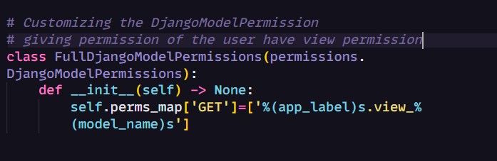 anil_code_808's tweet image. Model Permissions
Customizing the Model Permissions
Making Own Model Permissions

#django #Django