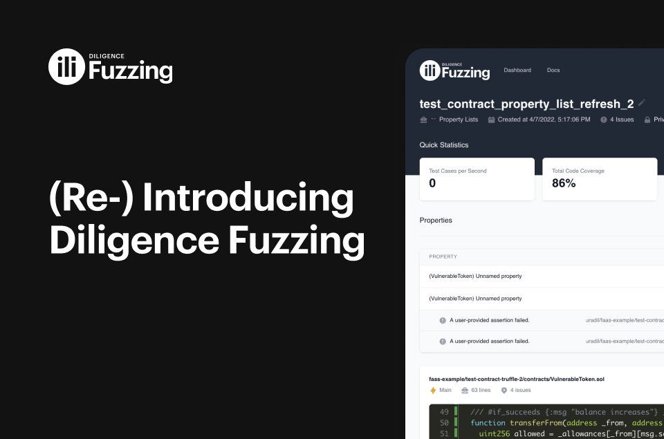 We are excited to announce the public release of Diligence Fuzzing, a🩸bleeding edge greybox fuzzer for analyzing contracts written in Solidity! 🤩

🔐 As hacks become more frequent in web3, it’s critical to keep contract code secure👇