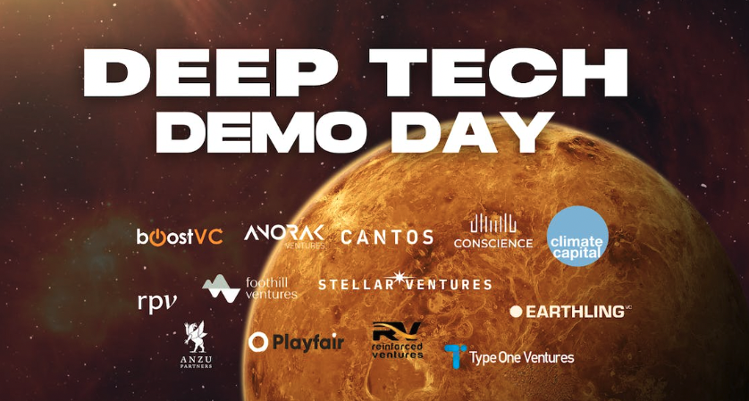 BraytonKey's tweet photo. Deep Tech Demo Day is LIVE @BoostVC!

34 startup profiles from 13 different funds 👀

Categories include: Bio, Aerospace, Crypto, AI, Robotics, Climate, Gaming and more 🤖🧬🚀🌱

Investors: browse, meet &amp; invest 💰you can still join via https://t.co/aYioFNATZF https://t.co/MFtBtG1FCi