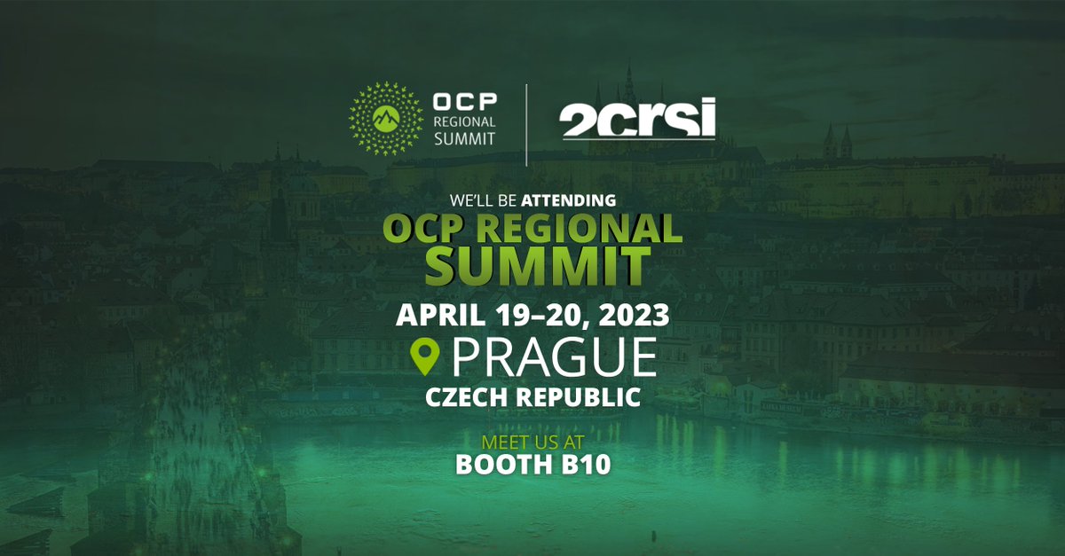 Meet us at OCP Regional Summit 2023 at booth B10! 🇨🇿
On 19-20 April, we're going to Prague to attend the #OCPRegionalSummit and exhibit our new techs. Get ready for a focus on our OCtoPus range but also our latest solutions for the whole #OCP industry!