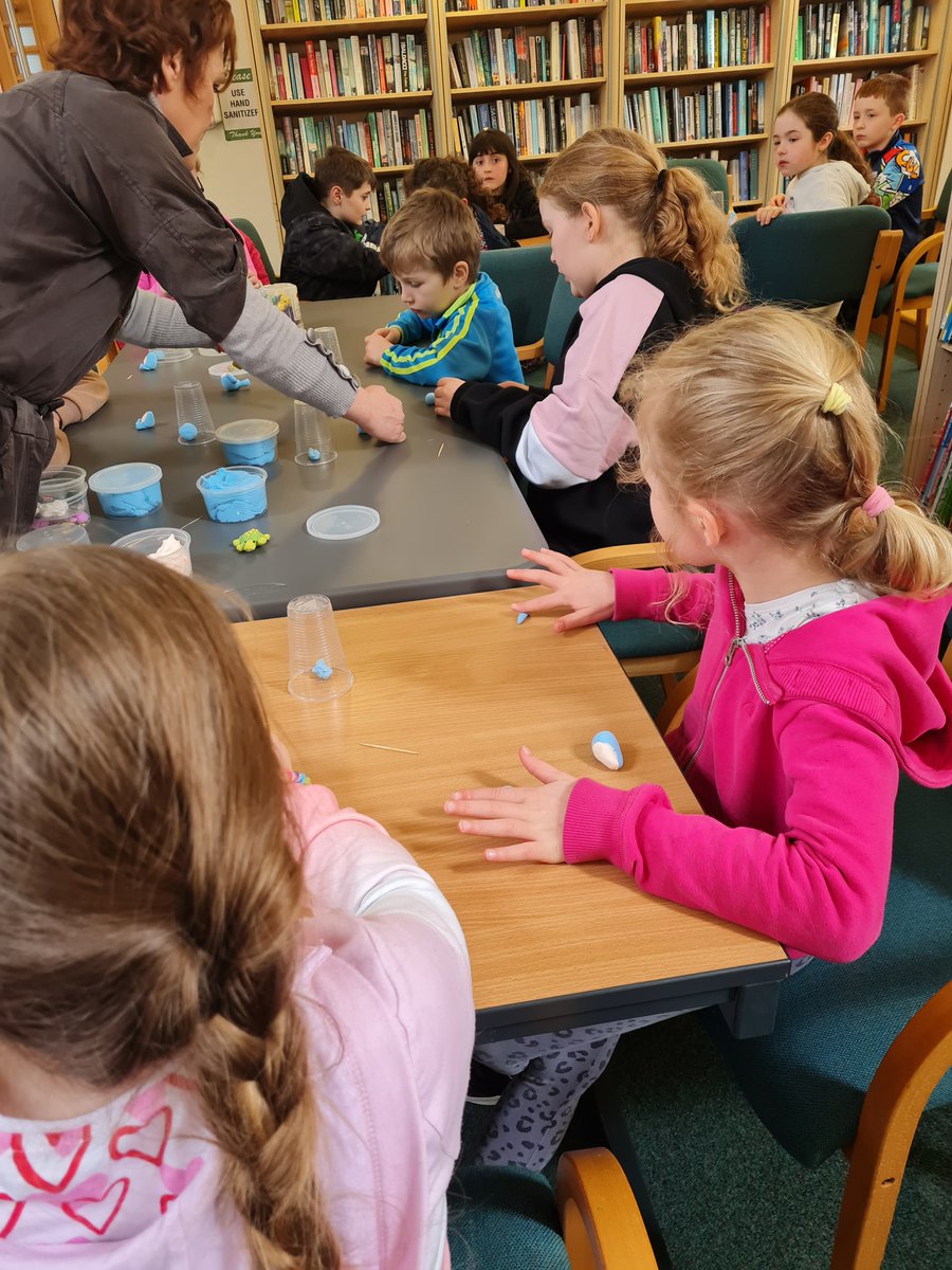CavanLibrary's tweet photo. Check out these photos from an Easter themed Clayotic workshop held in Arva Branch Library.
The smiles say it all - I'm sure everyone would agree it was "egg-ceptional" ๐๐ฐ
#Clayotic #CavanLibraries #EasterBunny https://t.co/dWkTtAX9aC