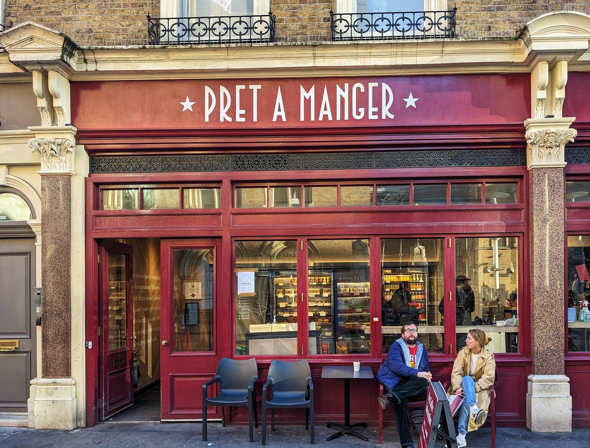 SCP_Hughes's tweet image. Familiar high street names, but instead of the usual plasticky look, they have carefully detailed wooden frontages, imparting dignity to the street. Might this be possible more often?  Indeed... might it be possible everywhere?