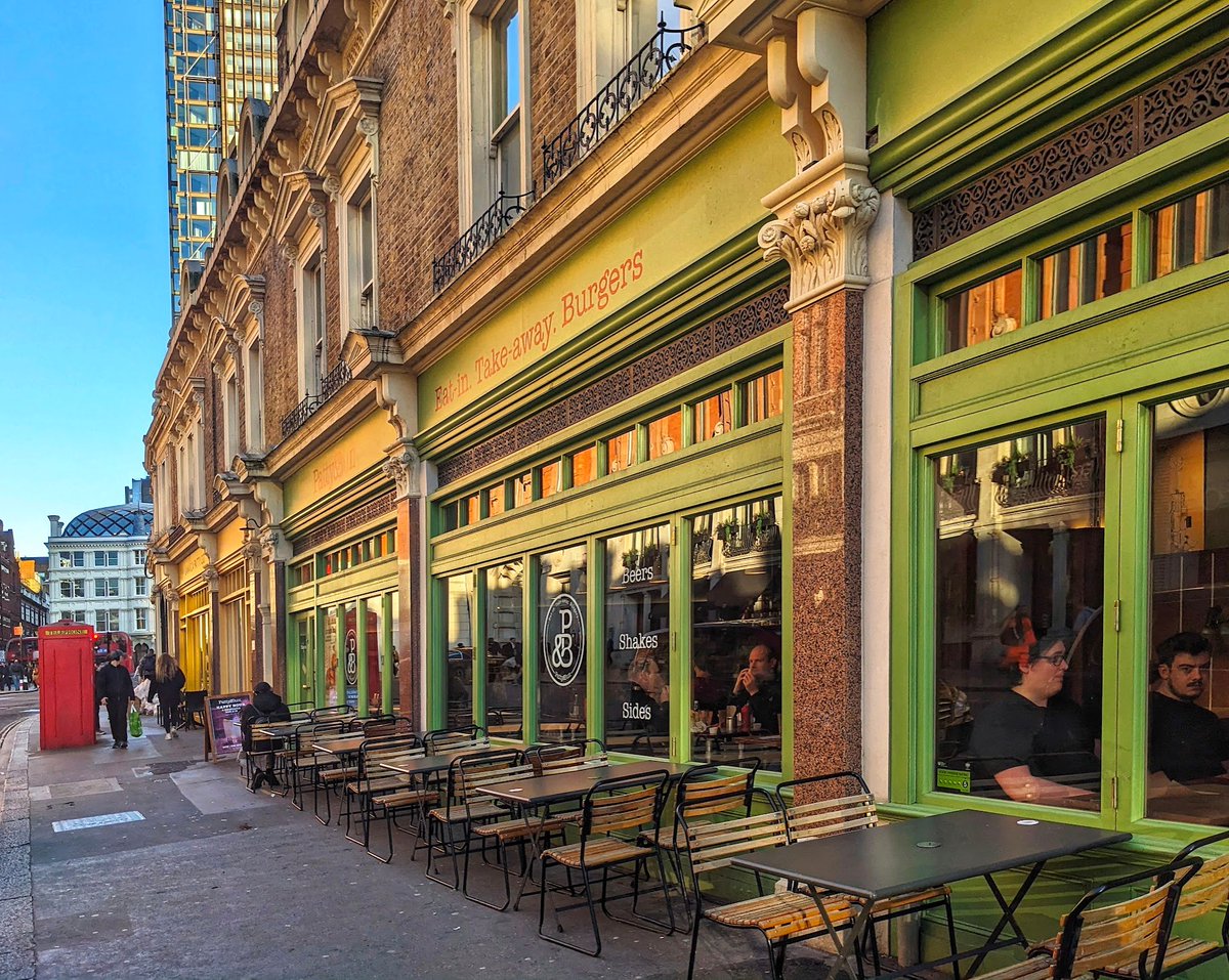 SCP_Hughes's tweet image. Familiar high street names, but instead of the usual plasticky look, they have carefully detailed wooden frontages, imparting dignity to the street. Might this be possible more often?  Indeed... might it be possible everywhere?