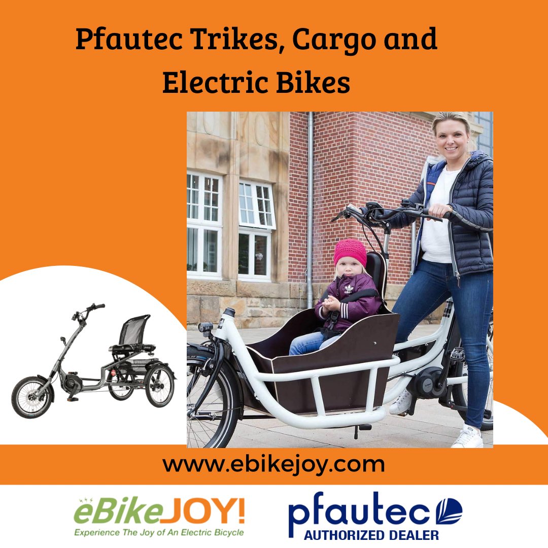 eBikeJOY's tweet photo. ▪️The brand "PFAU-Tec" is the result from close cooperation between PFIFF and his licenser PFAU-Tec GmbH from Quakenbrueck. PFAU-tec is well known for therapeutic tricycles + accessories for children and adults. 

🌐https://t.co/8WWVzoJ9fl

#electricbike #etrike #ebikejoy https://t.co/sD4890oj5Z