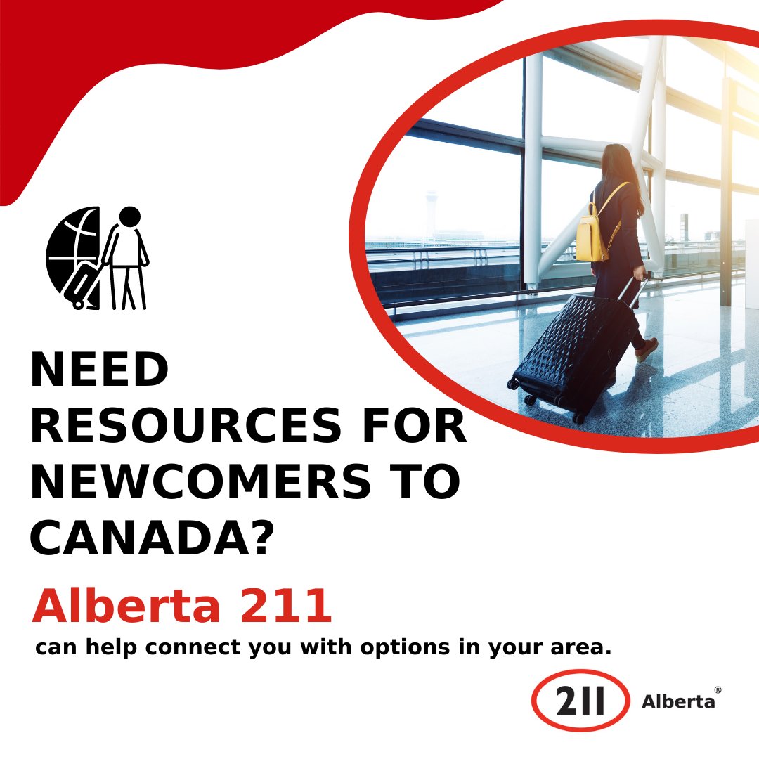 211calgary's tweet photo. #211Tuesday: Need resources for Newcomers? Contact 211 24/7 by phone, text, or online chat to connect to services that can help. Dial 211 or visit https://t.co/oi1vEUE3LG. #yyc #ab #abresources https://t.co/leJAisGVOR