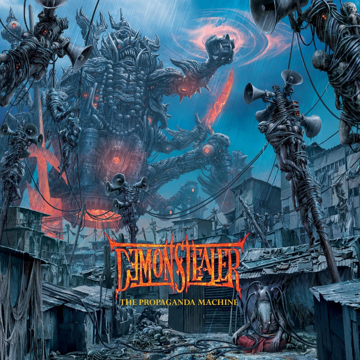 newmetalalbums1's tweet photo. Black/Death Metal outfit DEMONSTEALER released his latest album "The Propaganda Machine" on March 31, 2023 via Black Lion Records. What do you think of new album? #demonstealer #thepropagandamachine #blackmetal #deathmetal #heavymetal #metal @TheDemonstealer @Blacklionrecswe https://t.co/JaC8T5Sy3v