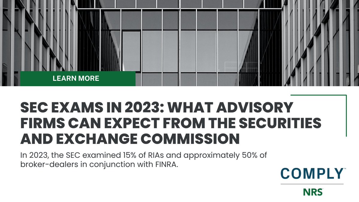 During a recent conference, a panel discussed the SEC’s expansion of the scope of investment adviser exams, including designating longer examination and scope periods, issuing document request lists and partially returning to onsite exams. Learn more.  okt.to/y62CDR