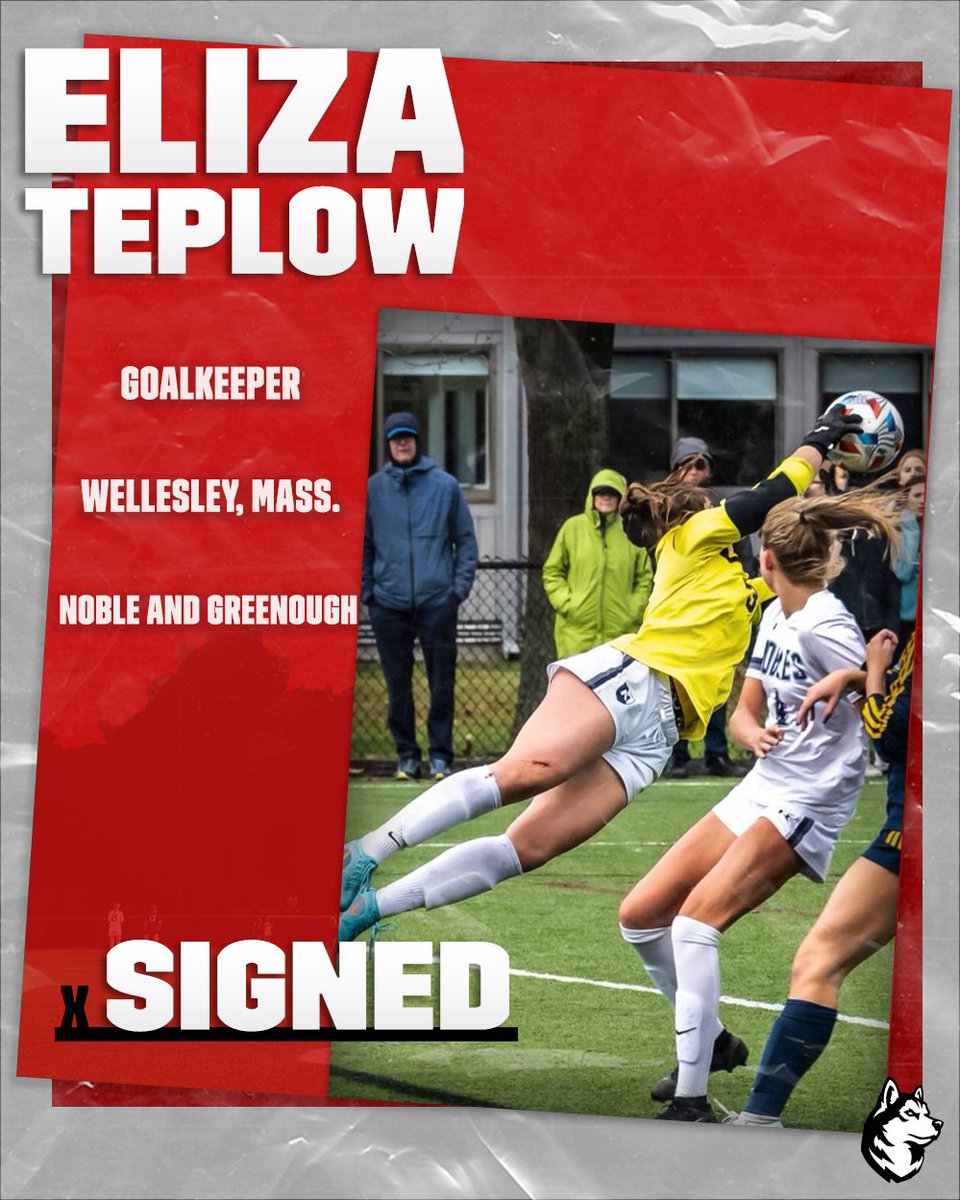 GK nation representing. 

We're thrilled to welcome Eliza Teplow to the #HowlinHuskies!