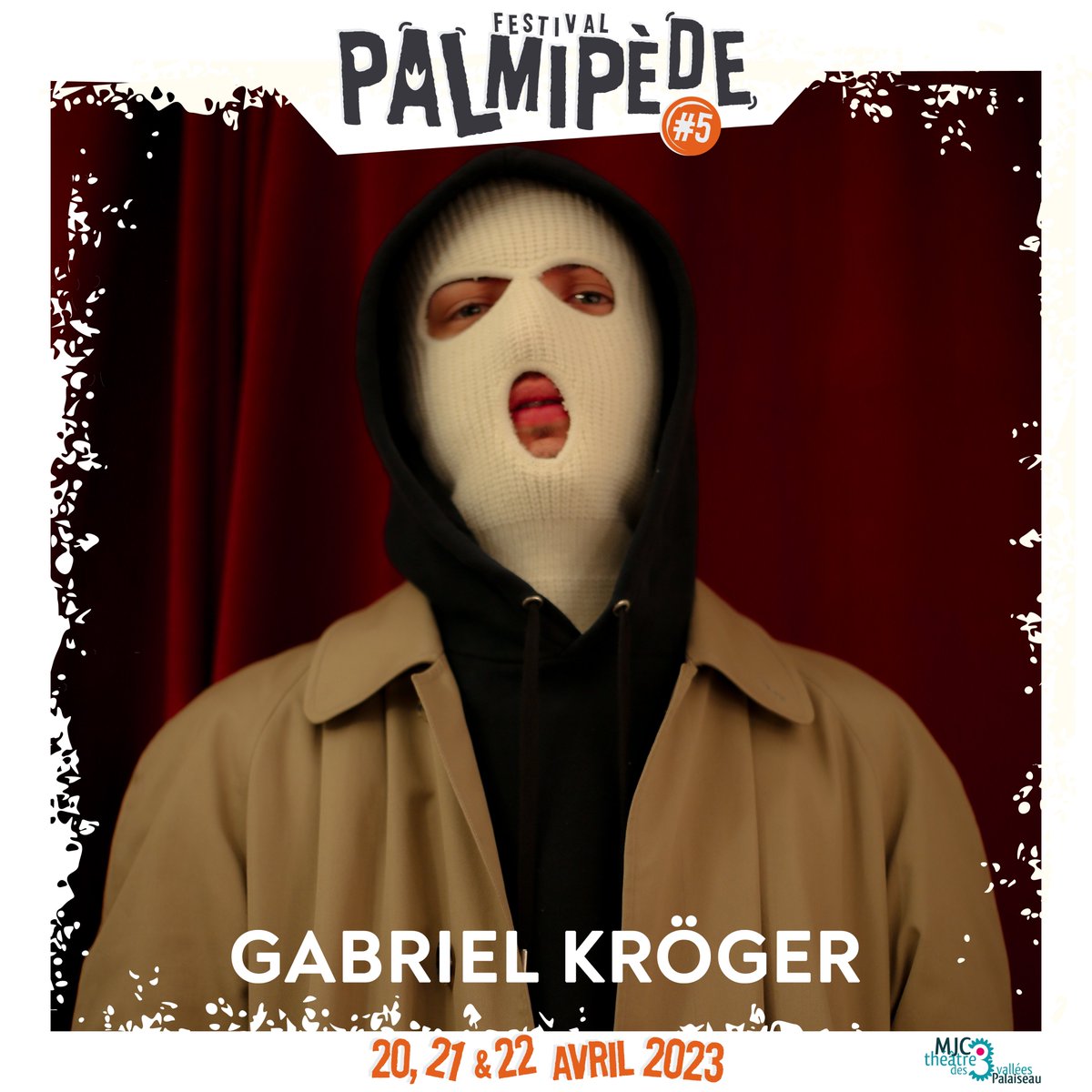 MJCPalaiseau's tweet photo. #FestivalPalmipède Artiste n°7: Gabriel Kröger
♠️ Chanson pleine de fiel
Je fais de la musique dans ma chambre pour que tu puisses l'écouter dans la tienne ! 🗯️🔌
Découvrez l'artiste👀:
👉 https://t.co/9fhXHI1Tkr
#festival #Concerts #Essonne https://t.co/obRIhN8QBv
