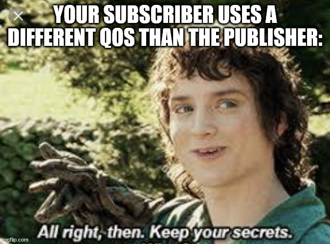 adinkratech's tweet photo. I know I SHOULD read the logs for error messages, but I'd rather debug for 4 hours before I do.

#ros2 #ros #memes #robotics https://t.co/5McEQ75lch