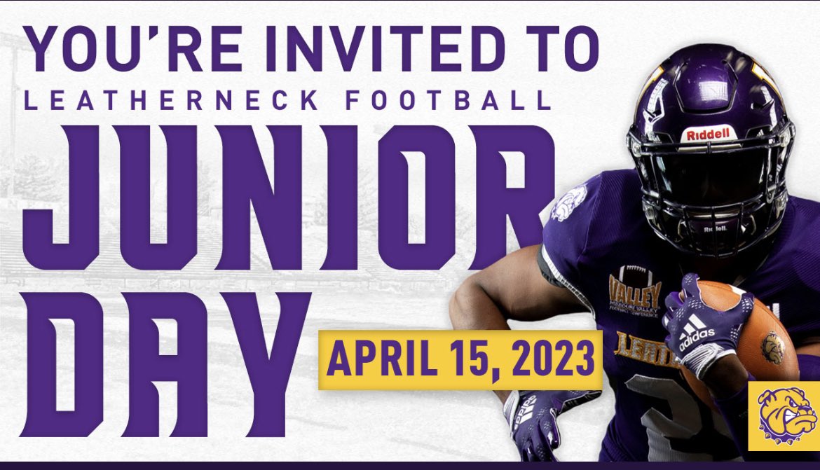 Thank you @Day_WIU for the Junior day invite to <a href="/WIUfootball/">Western Illinois Football</a>!