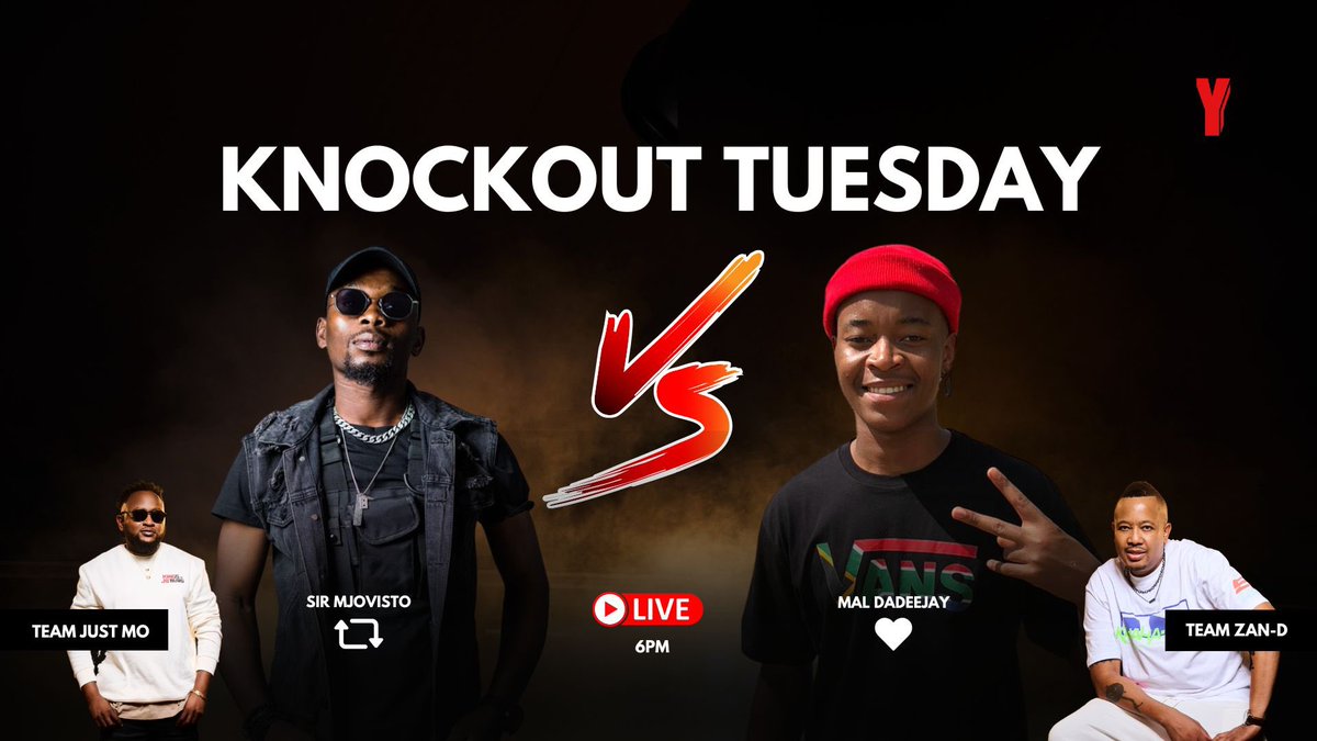 Yfm's tweet image. New Season| New Battle 🥊 

What's good Yires?! It's time for #KnockoutTuesday
The battle is on for the YTKO residency for April. Who has dibs on this spot? You decide! Vote for your favourite DJ. 

Retweet for @SirMjovisto &amp;amp; like for @MalDeejay
#YTKO
#InTheRing
#KnockoutTuesday