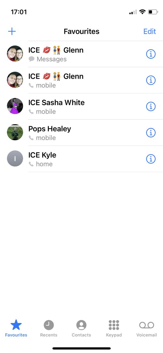 cla1reacluck's tweet photo. Aww I’ve just noticed I’ve still got Pops as one of my emergency contacts 😢. I won’t be deleting it anytime soon #grief #dad #missingfromme https://t.co/xYkJA2F45f