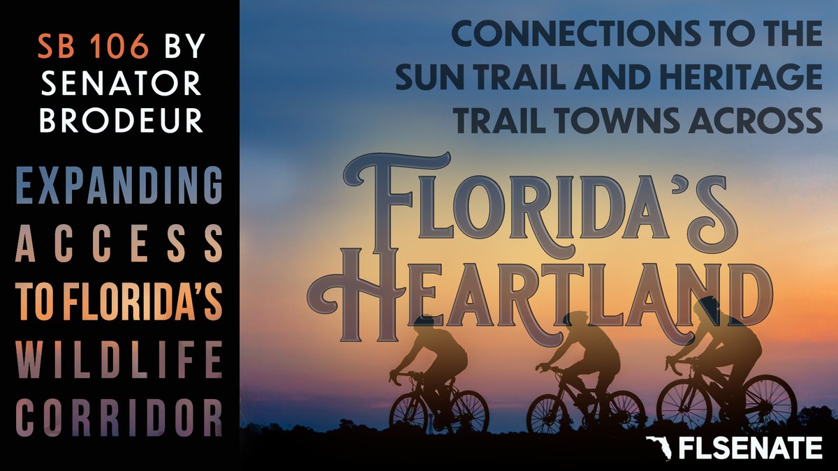 Kathleen4SWFL's tweet photo. The Florida House just passed SB 106, expanding access to Florida’s iconic Wildlife Corridor! Thank you Speaker @Paul_Renner and Rep. Botana @headboatwasher for sharing my passion for Florida's Central Park! @jasonbrodeur https://t.co/6cj49sm613