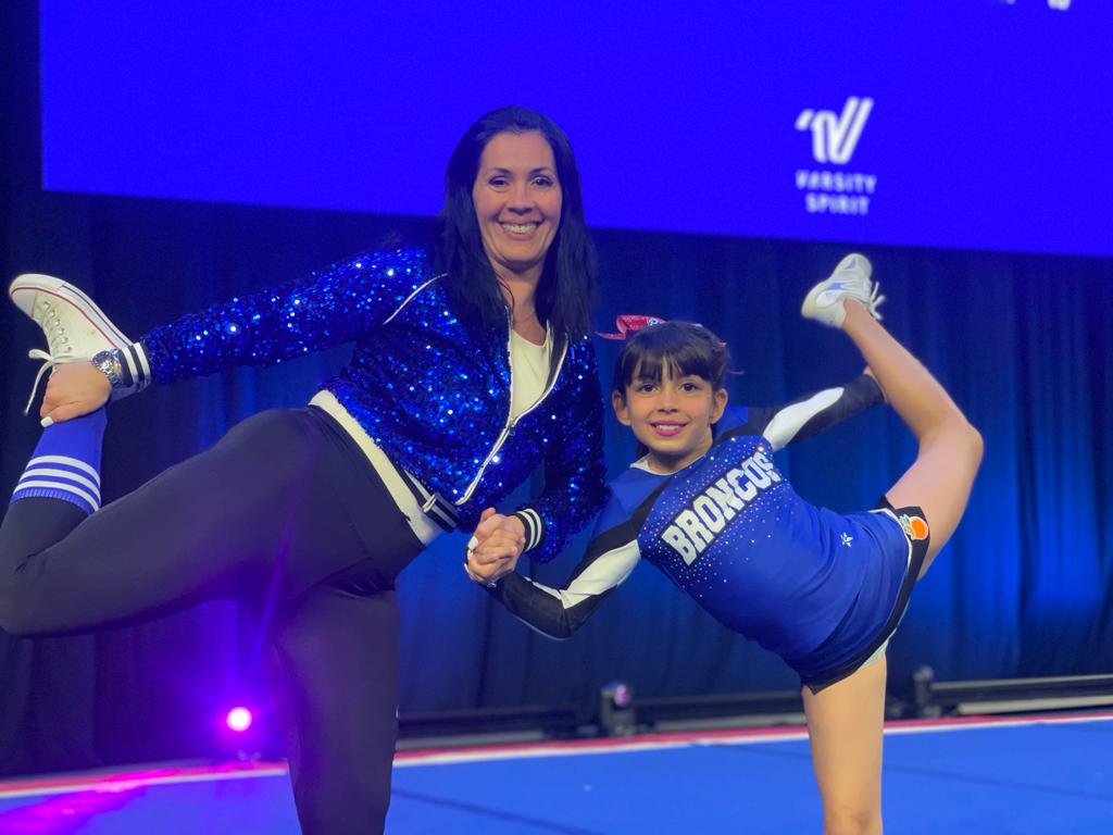 APCompanies's tweet photo. Our Director of Fun, Ace accompanied Assistant Property Manager Lidia De Vasconcelos and her daughter to The Quest Recreational Championship at @ESPNWWOS. Her team took home the second place award as Ace cheered on the sidelines. Way to go! #WhereisAce https://t.co/IvvxtdwWpT