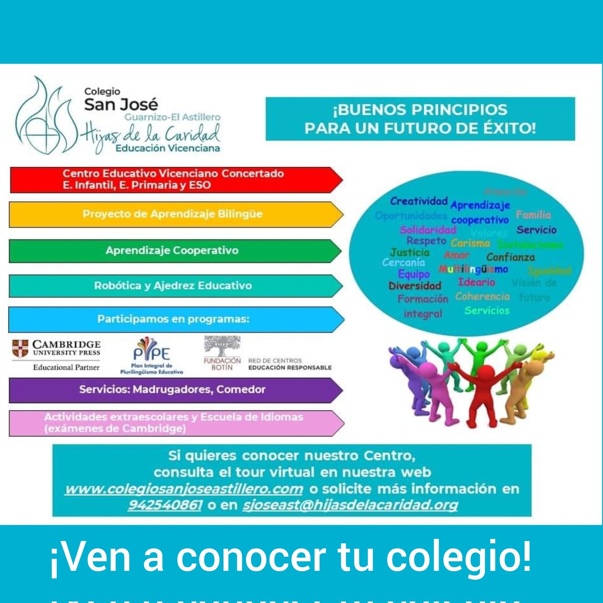 sanjose_asti's tweet photo. #escolarizacion #identidad #caracterpropio #csjasti #colegiosHHCC  #EducacionVicenciana 
https://t.co/qH8cC3NaQy https://t.co/qIWyqMZ9UK