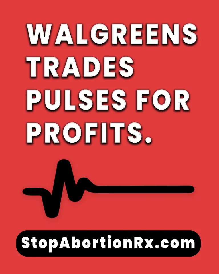PAAUNOW's tweet photo. Still out here boycotting baby killing profiteers #StopAbortionRx https://t.co/0tDPdjvzOp