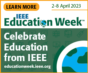 IEEEEduWeek's tweet photo. IEEE Education Week has officially begun! Discover live virtual and in-person events offered by IEEE groups around the world on the IEEE Education Week website. See all Education Week events here. #EducationatIEEE https://t.co/i4WYPFZPvY https://t.co/YSzXKVjFKb
