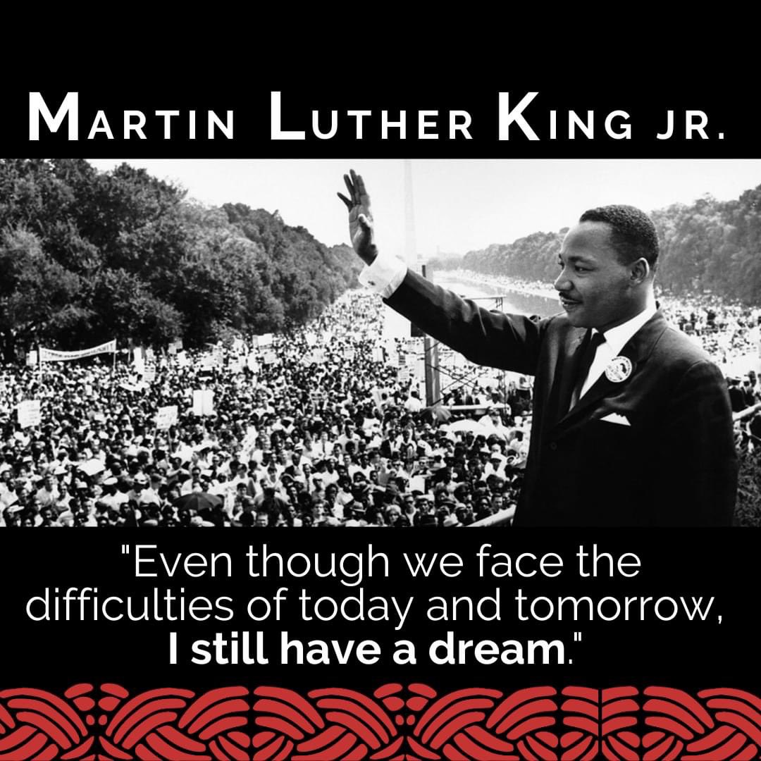 NativeOrganizer's tweet photo. Today marks 55 years since the assassination of Dr. Martin Luther King, Jr. 

MLK was a leader. He fought for Native rights, calling out how “our nation was born in genocide” and supporting tribal leaders when Native children were blocked from newly desegregated schools. https://t.co/Ae72yLeIpV