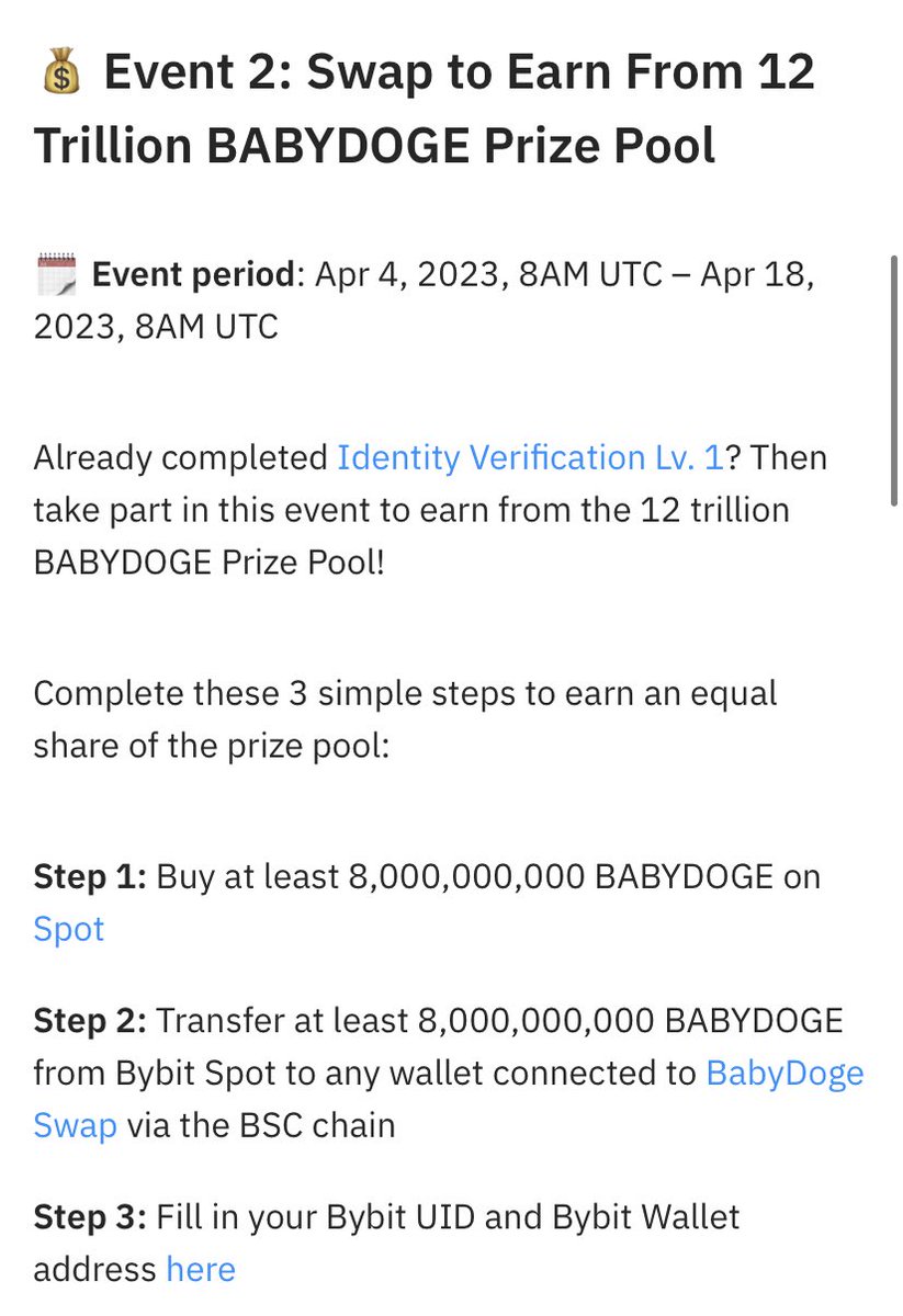 Baby Doge tweet media