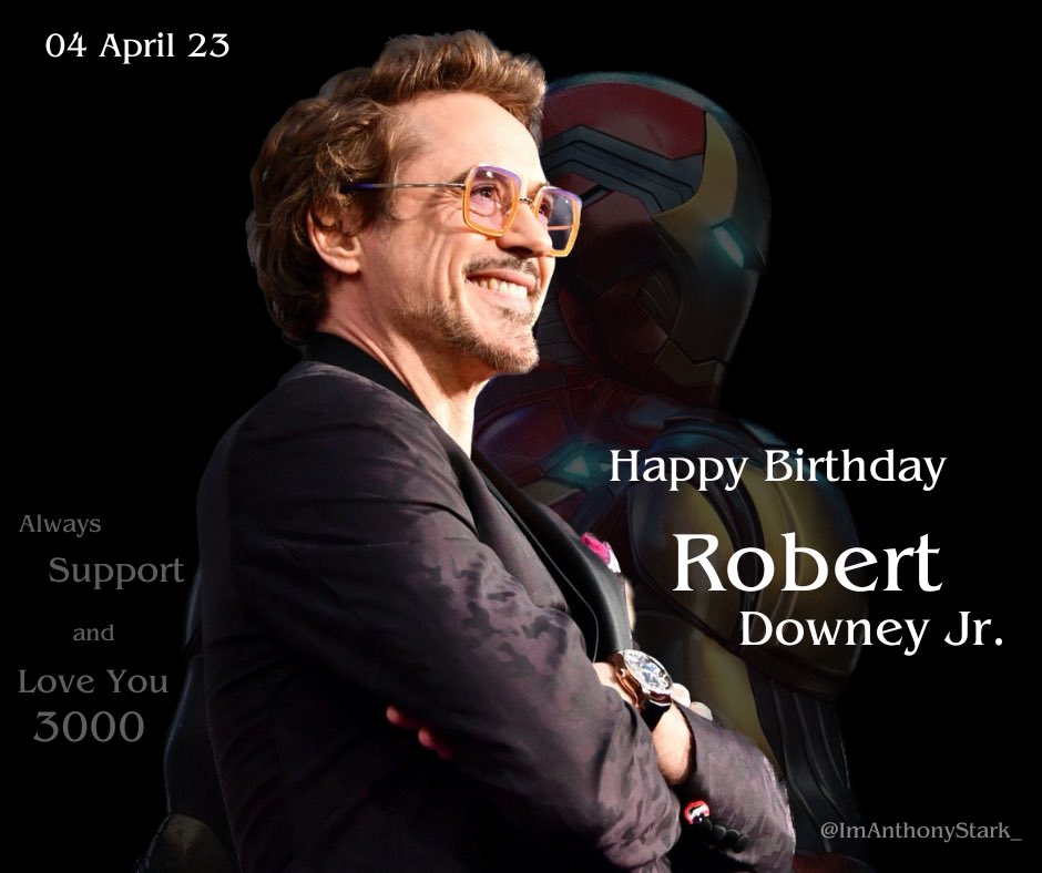 มาช้าแต่มานะ :)

Happy Birthday to the most adorable guy of mine. Always support and love you 3000. ❤️

#HappyBirthdayRDJ
#HappyBirthdayRobertDowneyJr