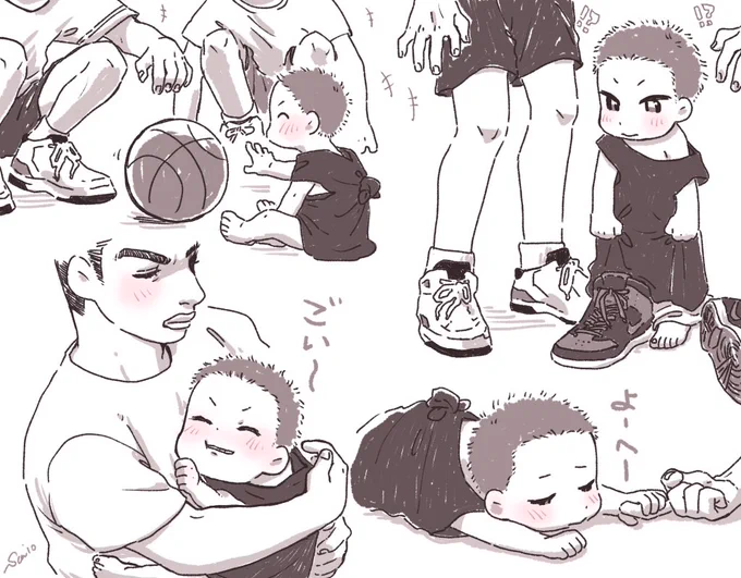 🌸とつぜんの幼児化(流花)
思いつきで描いたのでコマの順がぐちゃぐちゃ 