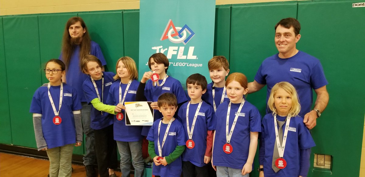 FIRST LEGO League RI tweet media