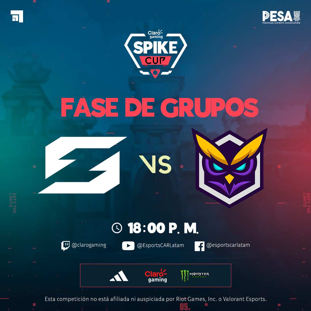 <a href="/KeyframeGaming/">Keyframe Gaming</a> y @ZenEsports7 protagonizarán el duelo de apertura de la Claro gaming Spike Cup.

Solo una podrá alzars con la victoria. ¿Ya tienes a tu favorita?

🕐: 6:00 pm

🟣: twitch.tv/clarogamingperu
🔴: youtube.com/@EsportsCARLat…
🔵: facebook.com/liberoesports/