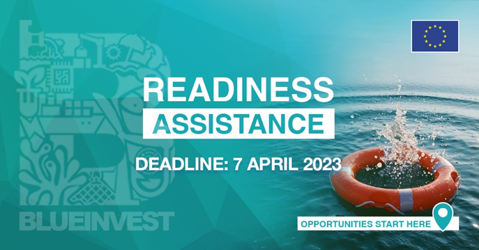 Blue economy start-up or SME? Want to benefit from #BlueInvest tailored Investment Readiness Assistance, the coaching programme to scale up your innovative project in the blue economy and connect with investors? Apply by 7 April bit.ly/3VBRLdY #begreengoblue #EUGreenDeal