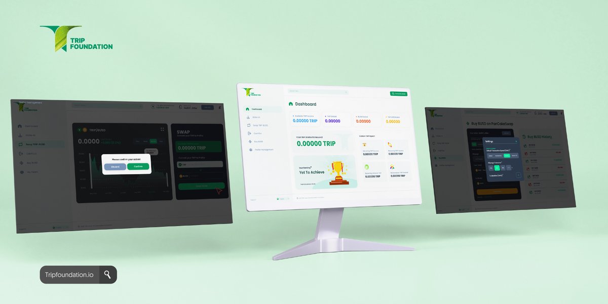 GreenFoundhssm's tweet photo. We're excited to announce that our new website is ready to be launched, to bring you a seamless and immersive experience.
Explore our new homepage in a few days at:
https://t.co/Pr8DkPUtTF
#TripFoundation #Refi #crypto https://t.co/O8bcXB0x11