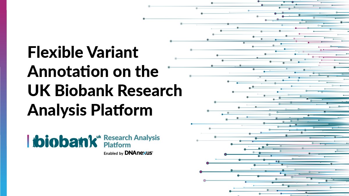 dnanexus's tweet image. Our #VariantAnnotation session will cover strategies for implementing necessary tools &amp;amp; sample code for attendees to get up &amp;amp; running on their projects on the @uk_biobank Research Analysis Platform.
hubs.ly/Q01HHfpv0