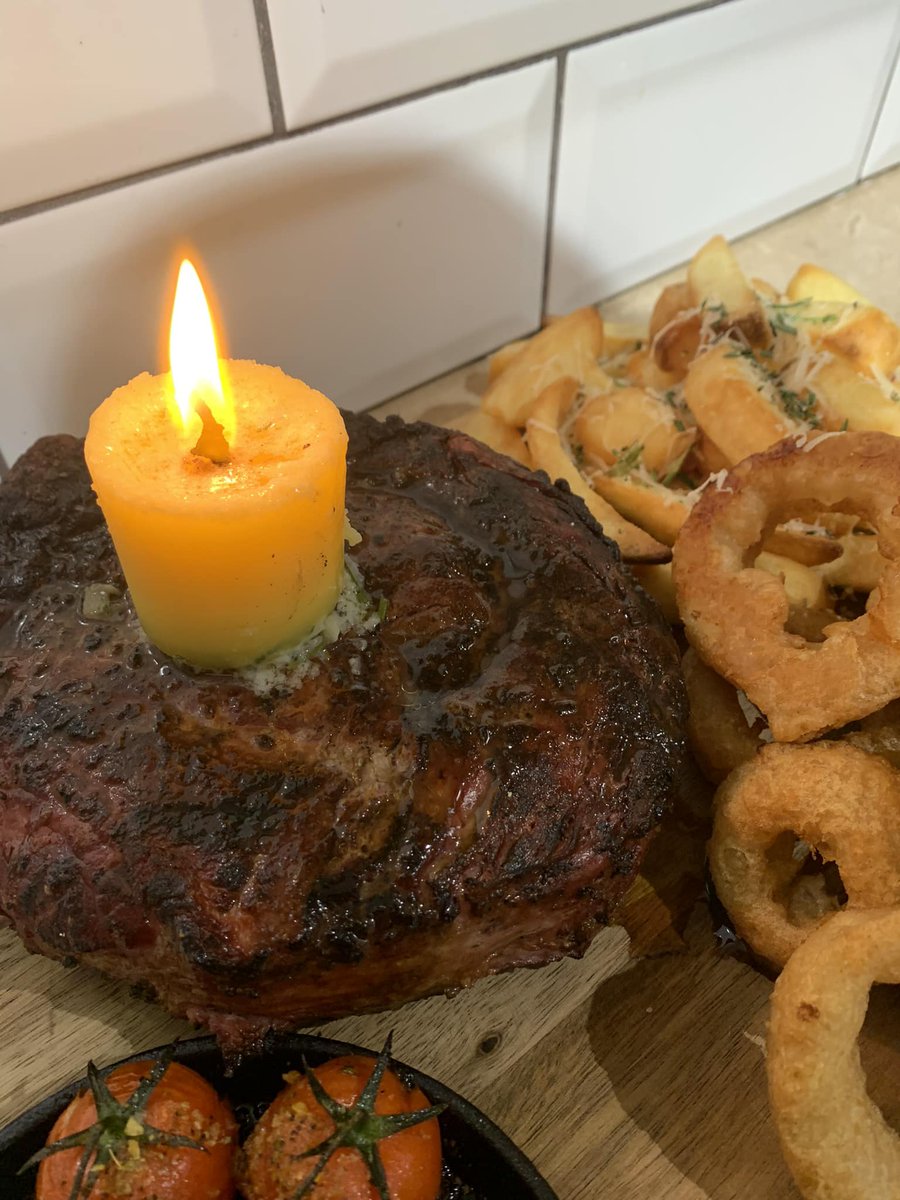 Rate My Plate on Twitter "Butter Candle Steak by James"