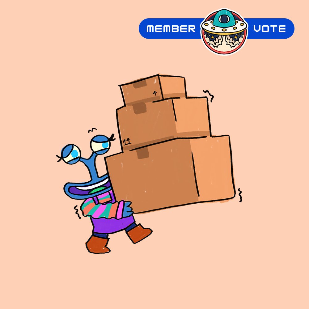 Time for a MEMBER VOTE! 🗳 A new resident is moving in to the neighborhood and needs your help voting on a name. Members-only link is in the twitter circle tweet posted right after this.