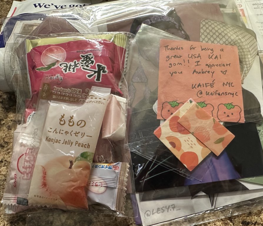 Thank you so much for the gift dear!! <a href="/kaifansnyc/">Kai-fé NYC🐻 #KAI R𝓞VER</a> 🥺🥺💖💖 appreciate it🥰