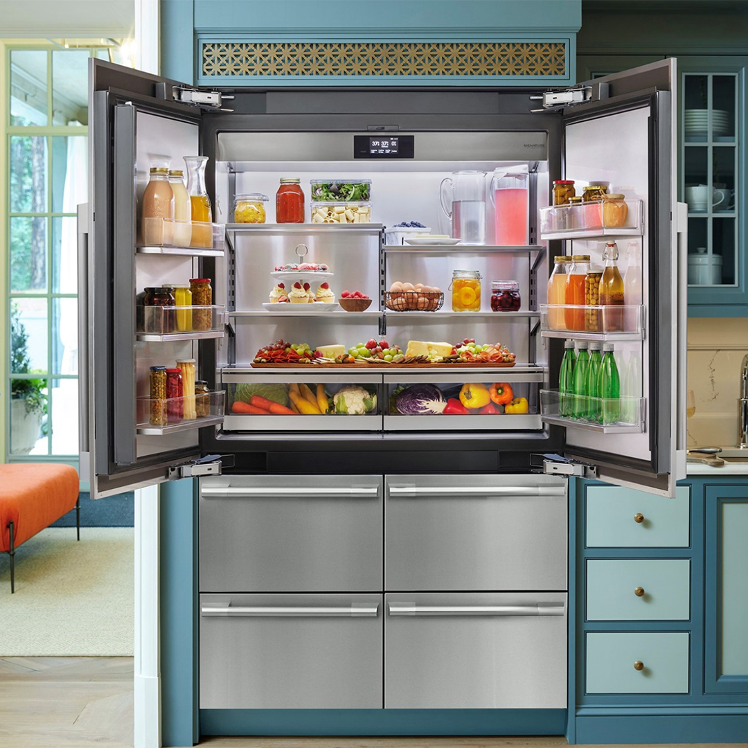 SKSappliances's tweet image. Good news! Our 48-inch French Door Refrigerator is shipping and ready to be fully stocked with your #TrueToFood favorites. #sksappliances