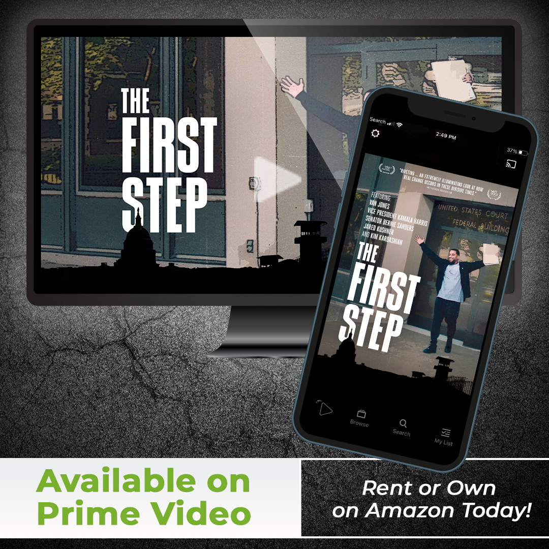 The First Step (@firststepmovie) on Twitter photo NOW STREAMING 📺: The First Step on <a href="/PrimeVideo/">Prime Video</a>! In a divided America, a rare bipartisan coalition fights to pass landmark criminal justice reform. Featuring <a href="/VanJones68/">Van Jones</a> <a href="/KamalaHarris/">Kamala Harris</a> <a href="/RepJeffries/">Hakeem Jeffries</a> <a href="/CoryBooker/">Cory Booker</a> <a href="/KimKardashian/">Kim Kardashian</a> & many more.
WATCH NOW: amzn.to/3MaYFFn NOW STREAMING 📺: The First Step on <a href="/PrimeVideo/">Prime Video</a>! In a divided America, a rare bipartisan coalition fights to pass landmark criminal justice reform. Featuring <a href="/VanJones68/">Van Jones</a> <a href="/KamalaHarris/">Kamala Harris</a> <a href="/RepJeffries/">Hakeem Jeffries</a> <a href="/CoryBooker/">Cory Booker</a> <a href="/KimKardashian/">Kim Kardashian</a> & many more.
WATCH NOW: amzn.to/3MaYFFn