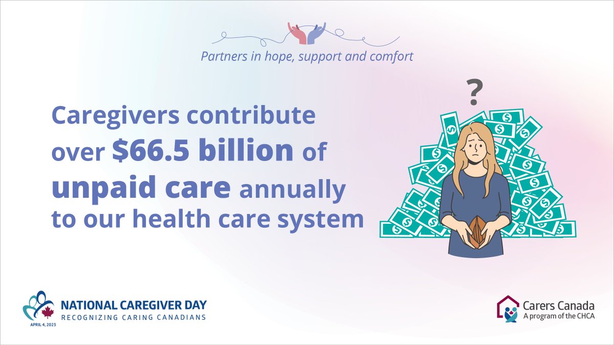 Our already strained health care system cannot function without caregivers. 

For individuals receiving home care across the country, caregivers are responsible for providing 70-75% of that care. 

#NationalCaregiverDay