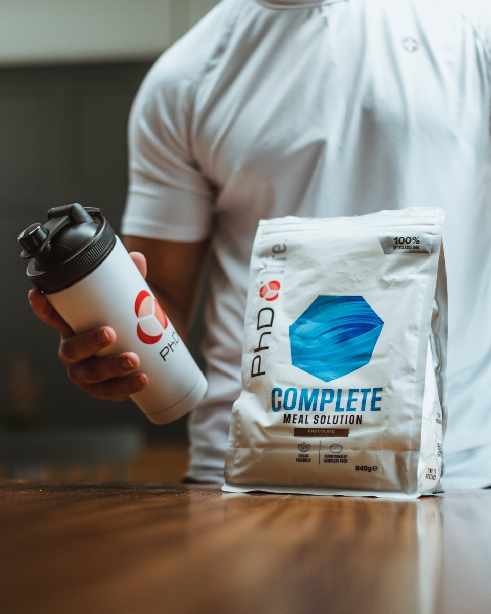 Delicious Vegan protein, enriched with Ashwagandha and Matcha Green Tea AND packed with vitamins and minerals. Our Life Complete Range really does have it all 🙌

Shop now and get 20% off our wellbeing range. 

#PhDNutrition