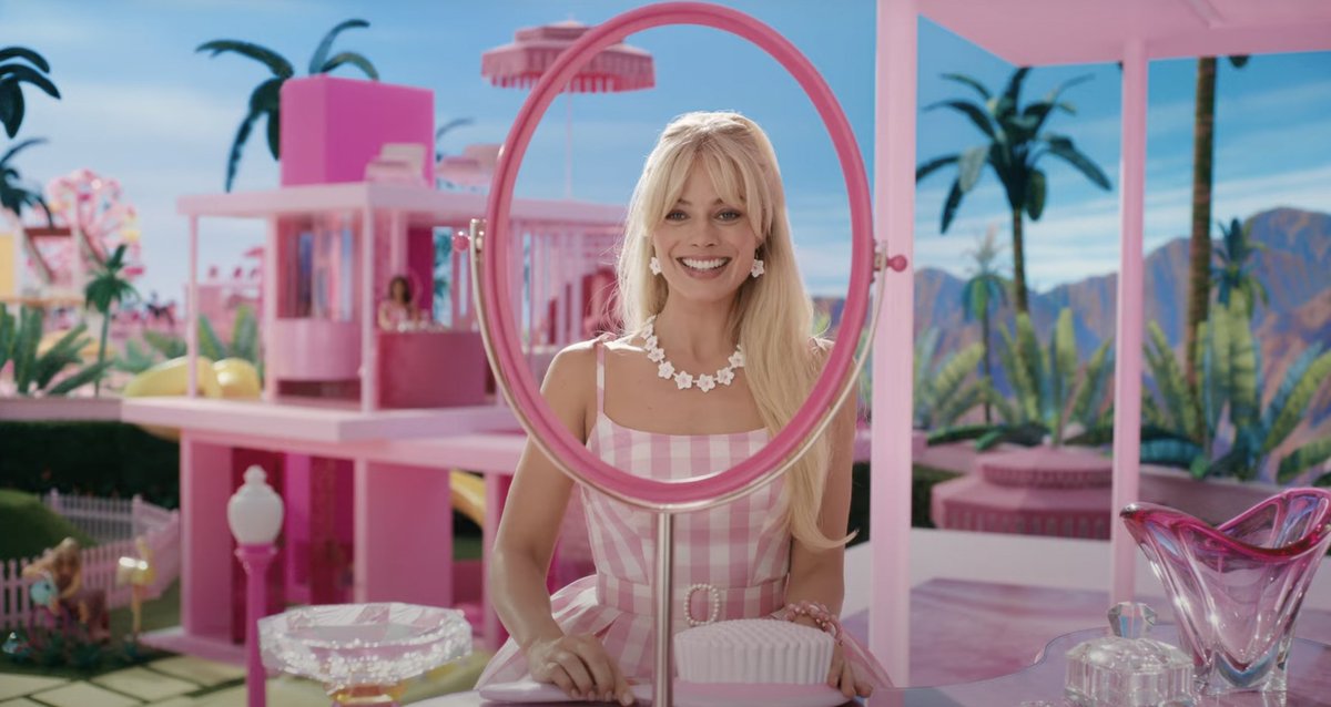 CinephileGuide's tweet photo. Margot Robbie as Barbie in the highly anticipated #Barbie film directed and written by Greta Gerwig.

In theaters on July, 21. https://t.co/BCSX7KUci6
