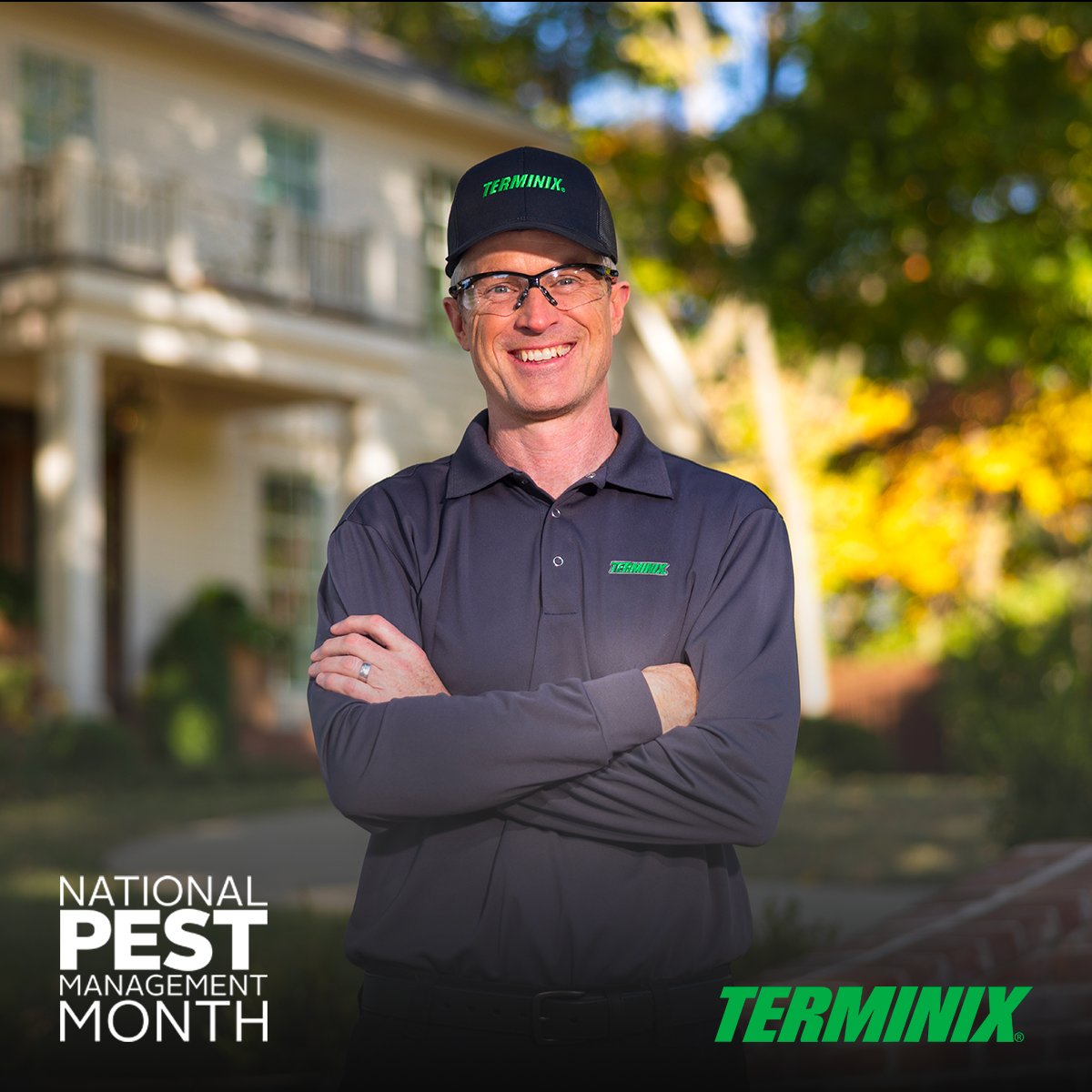 Celebrate #NPMM with us as we observe the vital role pest control professionals have in protecting public health, food and property from threats posed by pests. We’d like to thank all the pest professionals at Terminix for protecting what matters most! hubs.ly/Q01Kbq-p0