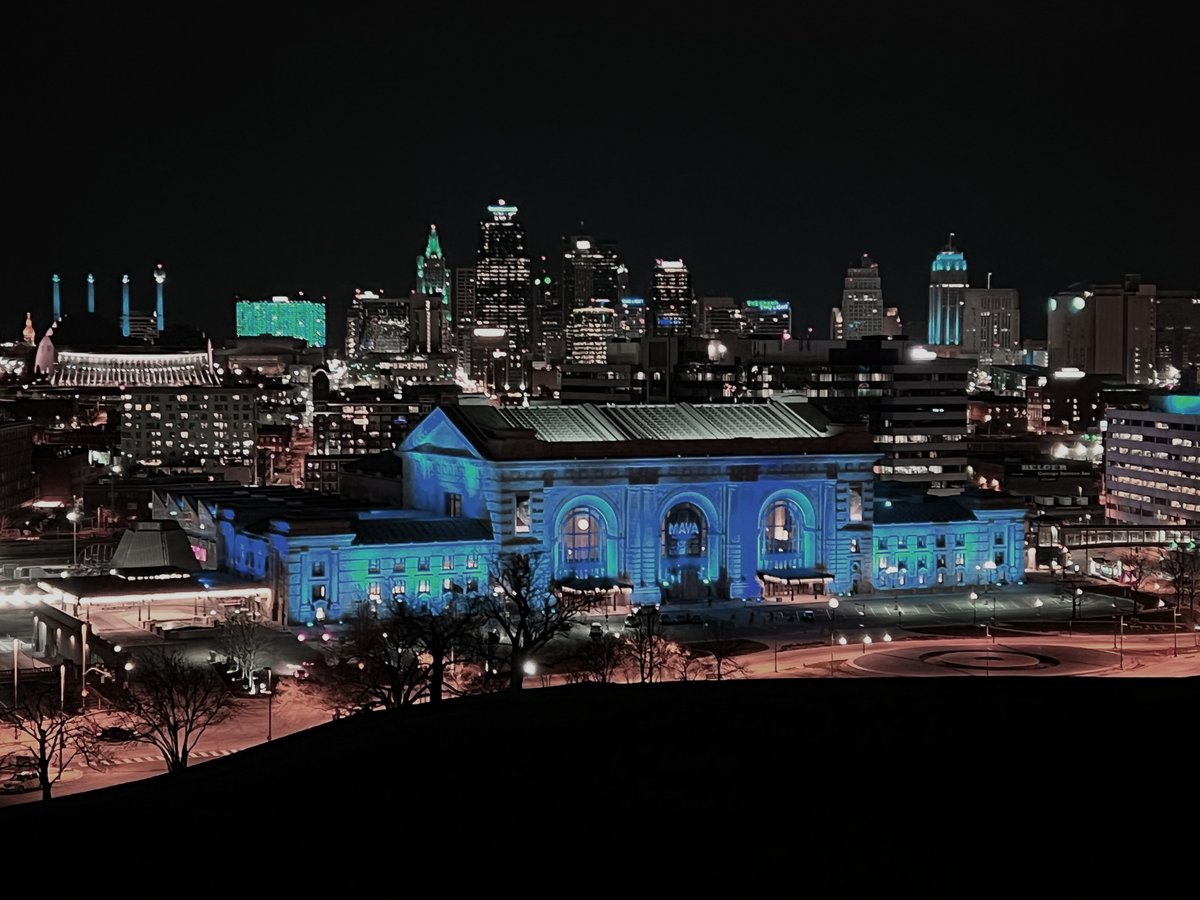 Teal is the color that represents sexual assault awareness and for the next two nights (April 4 &amp; 5) the downtown Kansas City skyline will be lit up teal to honor survivors. Join us at <a href="/CABrewing/">CasualAnimalBrewing</a> tonight in the Crossroads and you'll see them!