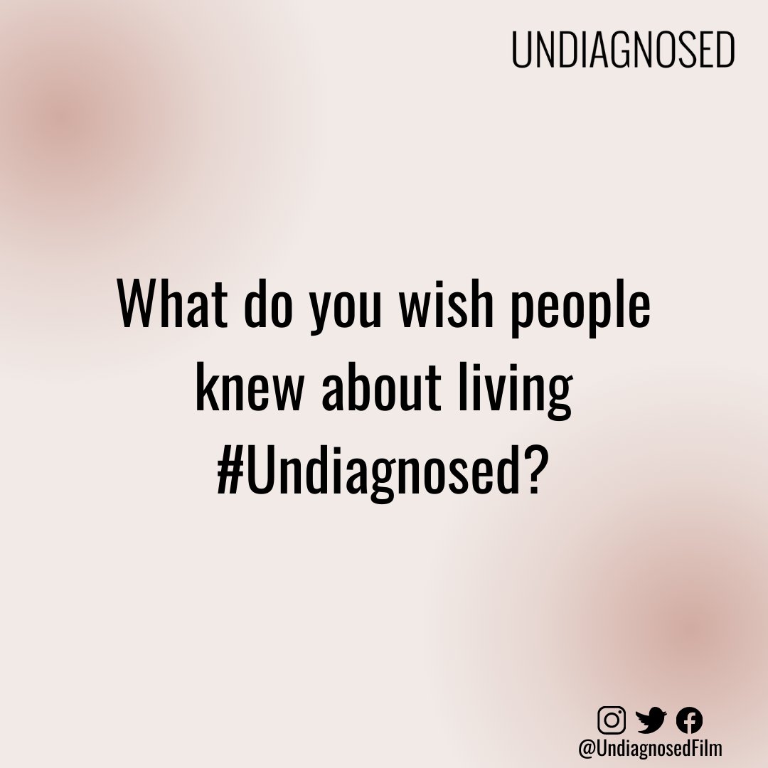 UNDIAGNOSED tweet media