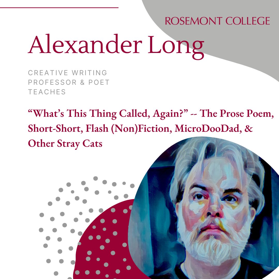 Rosemont MFA in Creative Writing tweet media