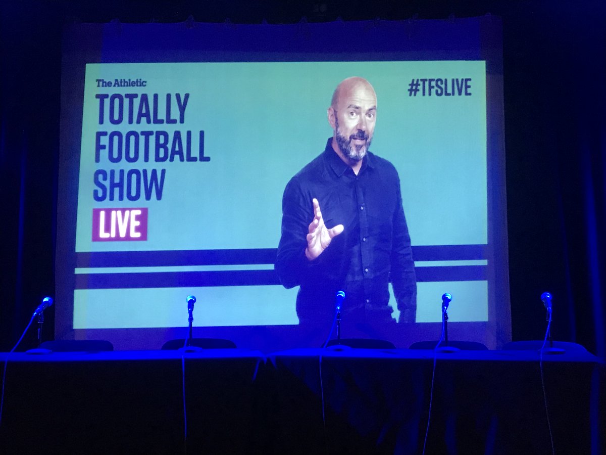 TheTotallyShow's tweet photo. Not long now @lsqtheatre! Get your questions in to @acjimbo, @honigstein, @JamesHorncastle & @oilysailor using the old #TFSLIVE https://t.co/zDbGnLeqna
