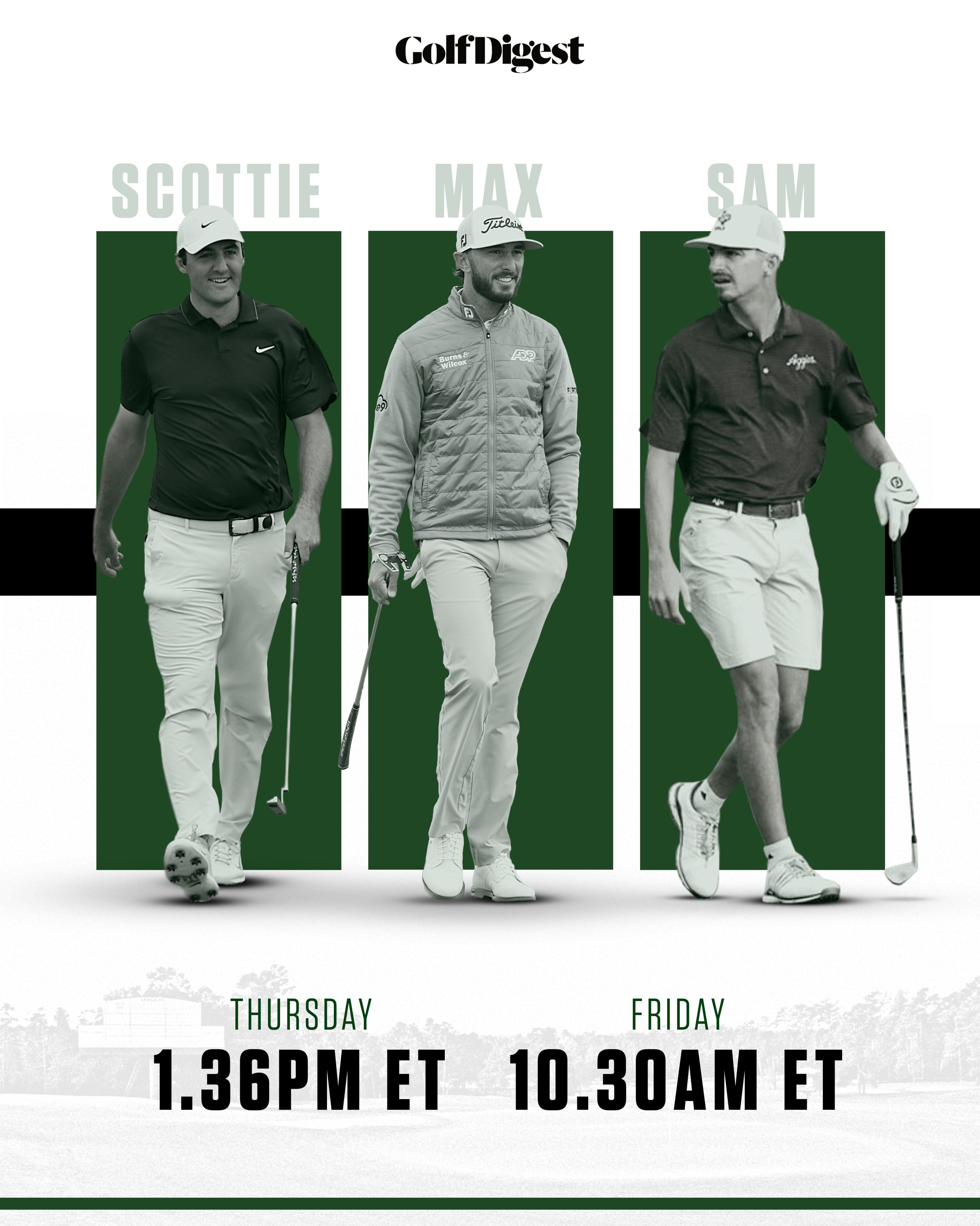 Masters 2023 Tee Times: Pairings & Start Times for First and