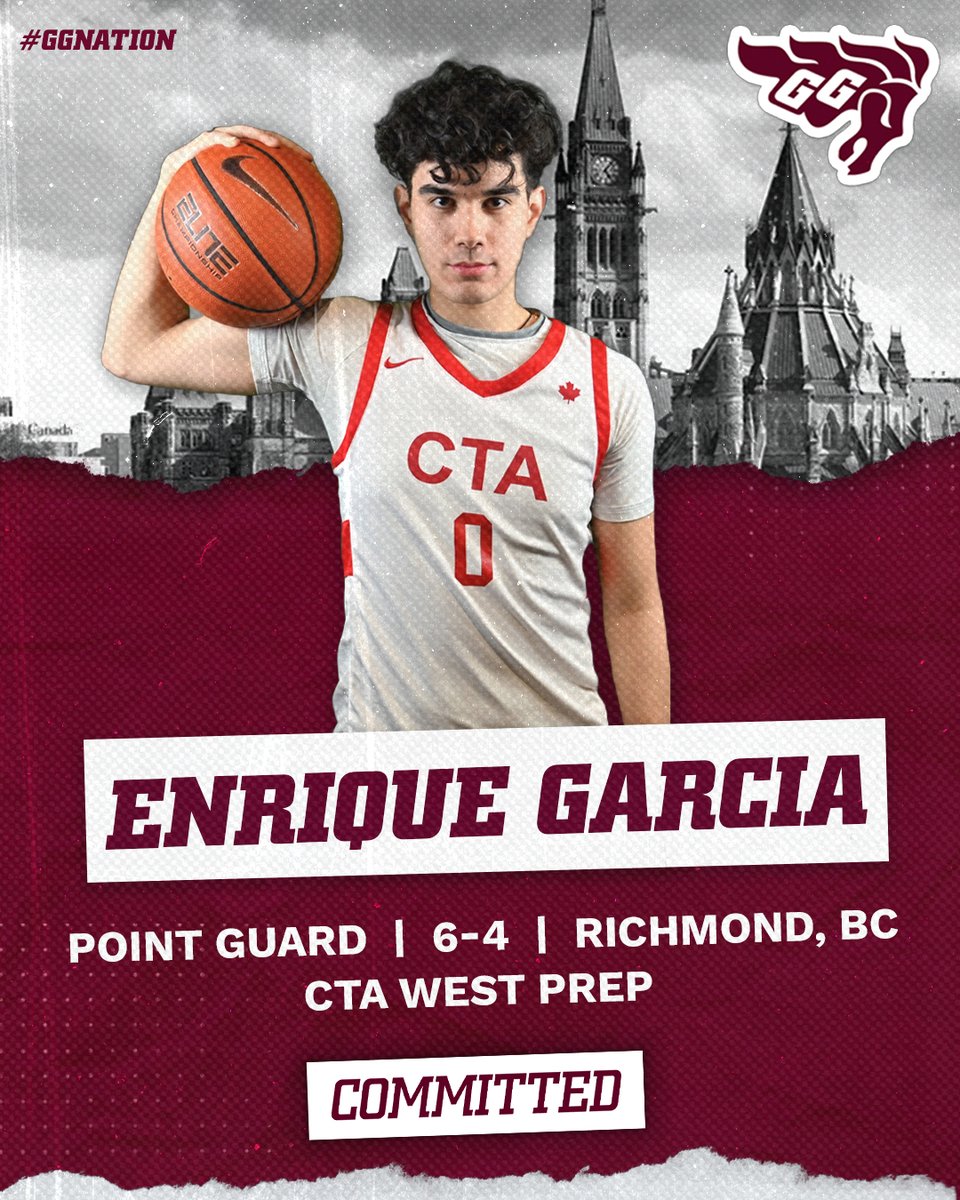 GeeGeesMBB's tweet photo. We are very proud to welcome Enrique Garcia as our next recruit for the ’23-24 season! ☑️‼️

Enrique is a dynamic point guard from @cta_west and we are looking forward to adding him to our backcourt next season!

Welcome to the Gee-Gees family! 🐎 https://t.co/MhWBB1Ij5A