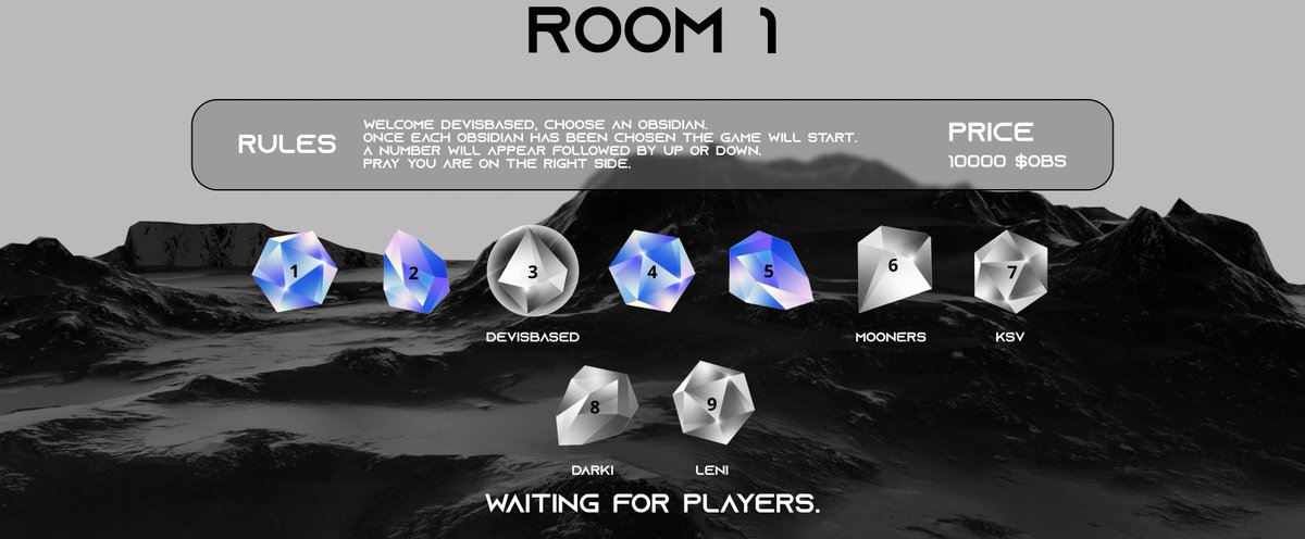 Obsinaut's tweet photo. ⚫️⚪️Come play with us !⚫️⚪️

Few players left an a game is starting !

Join us ➡️https://t.co/T1gFRH6XCV https://t.co/YL2okp77h4