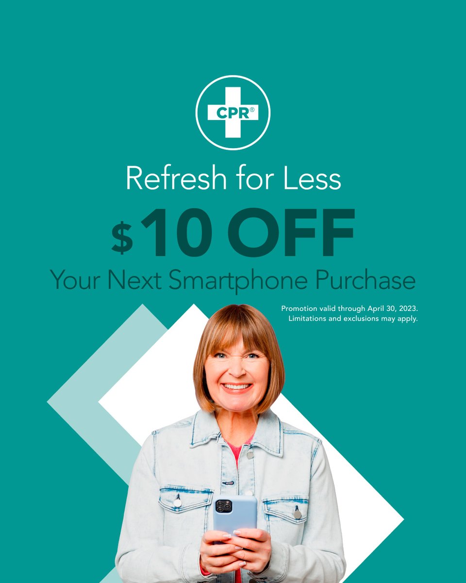 Have you been eyeing a new device? Upgrade and save this month only at CPR Cell Phone Repair! Claim your coupon: cellphonerepair.com/deal-of-the-mo… #PhoneUpgrade #Smartphone