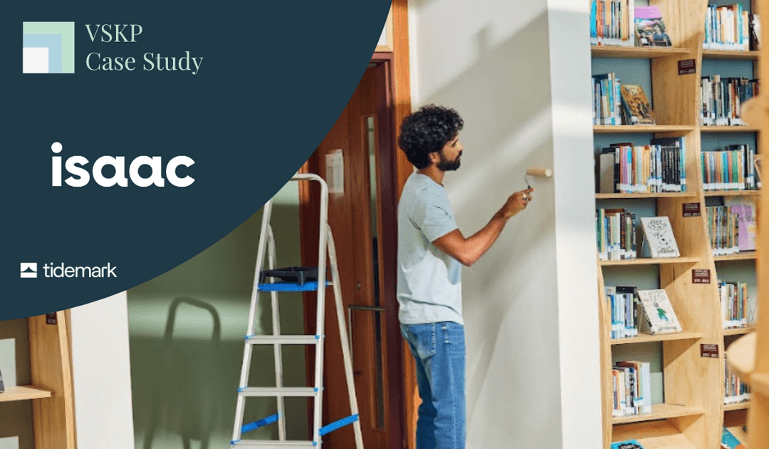 We’ve been surprised (and delighted!) to see the #VSKP travel far and wide. It has put us in touch with incredible entrepreneurs and companies worldwide, and Isaac is an excellent example of that!